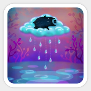 Shadow Tales: Rainy Day Sticker